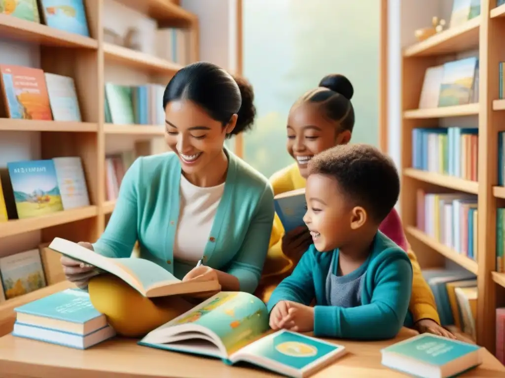 Un emocionante ambiente de aprendizaje de idiomas para niños con plataformas educativas interactivas