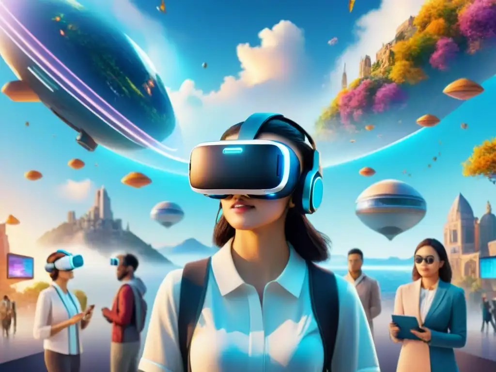 Estudiantes disfrutan de inmersión lingüística en Realidad Virtual en educación lingüística