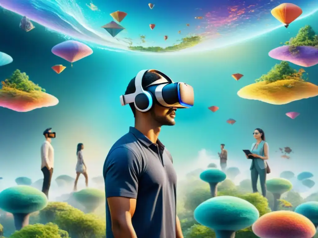 Inmersión en idiomas a través de realidad virtual para aprender idiomas