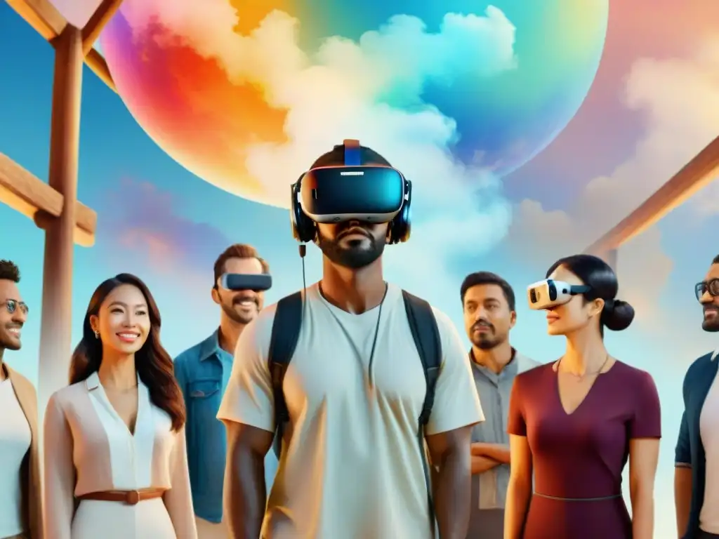 Un mundo virtual de diversidad en la enseñanza de lenguas con realidad virtual