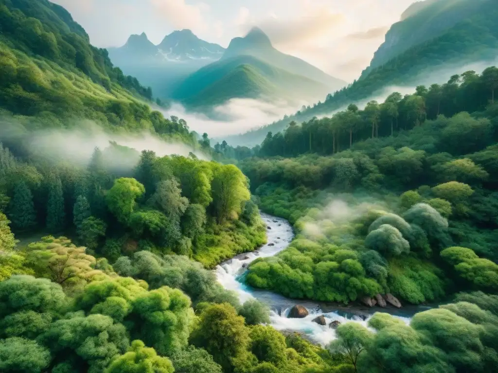 Un paisaje poético de lenguas minoritarias, con exuberante naturaleza y armoniosa serenidad